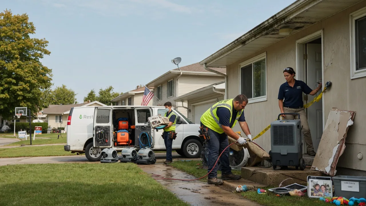Water Damage Restoration in Sumerco, WV near me